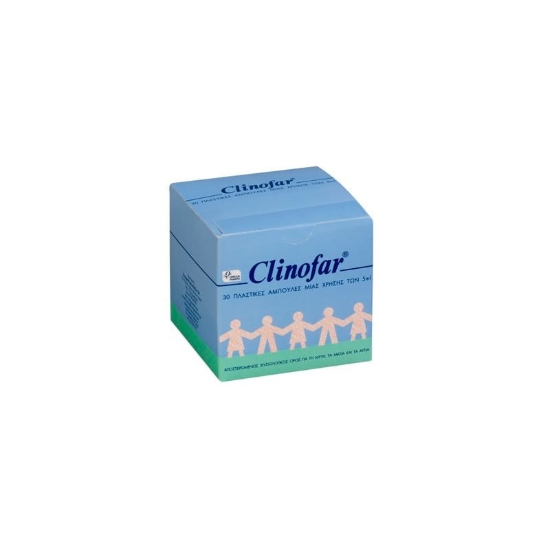 CLINOFAR Αμπούλες μιας χρήσης 30x5ml