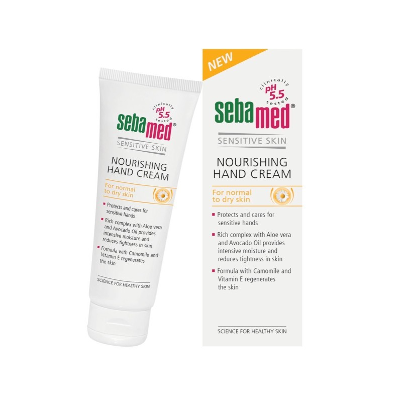 SEBAMED Nourishing hand cream για κανονικό-ξηρό δέρμα 75ml