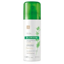 KLORANE Dry shampoo με τσουκνίδα για ανοιχτά ή σκούρα καστανά μαλλιά 50ml