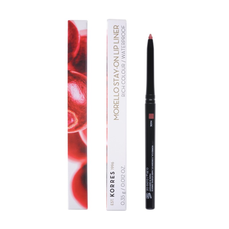 KORRES Morello stay-on lip liner N1 nude