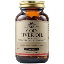 SOLGAR COD-LIVER OIL 100caps