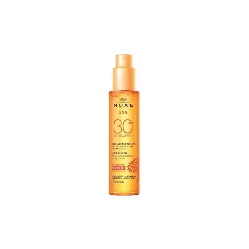 Nuxe sun λάδι μαυρίσματος Spf30 | Farmakeio Express