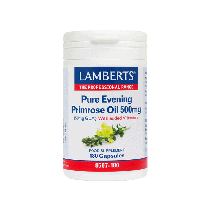 LAMBERTS Pure evening primrose oil 500mg 180caps