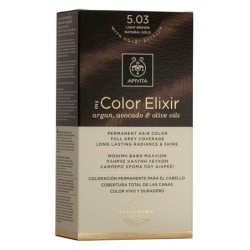 Apivita βαφη μαλλιων color elixir N5.03 καστανό ανοιχτό φυσικό μελί | Farmakeio Express