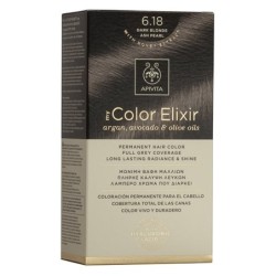 APIVITA Βαφή μαλλιών color elixir N6.18 ξανθό σκούρο περλέ