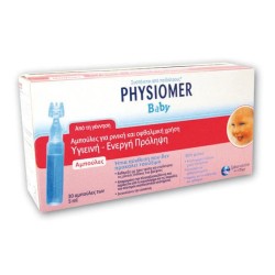 PHYSIOMER Baby αμπούλες για ρινική & οφθαλμική χρήση 30x5ml