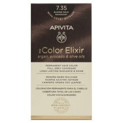 APIVITA COLOR ELIXIR ΒΑΦΗ ΜΑΛΛΙΩΝ 7.35 ξανθό μελί μαονί