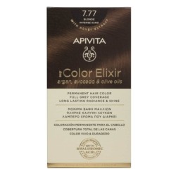 APIVITA COLOR ELIXIR ΒΑΦΗ ΜΑΛΛΙΩΝ 7.77 ξανθό έντονο μπέζ