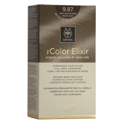 APIVITA COLOR ELIXIR ΒΑΦΗ 9.87 ξανθό πολύ ανοιζτό μπεζ