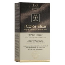 APIVITA COLOR ELIXIR ΒΑΦΗ ΜΑΛΛΙΩΝ 6.78 ξανθό σκούρο