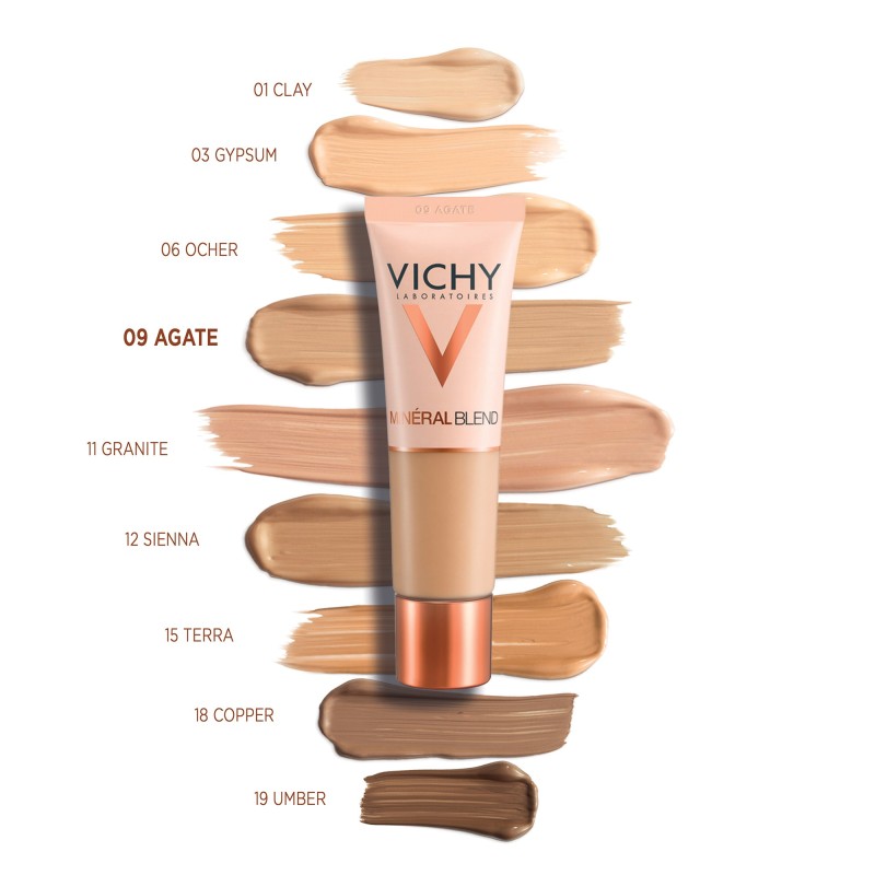 VICHY MINERAL BLEND MAKE UP με υαλουρονικό οξύ 09agate