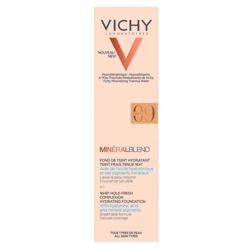 VICHY MINERAL BLEND MAKE UP με υαλουρονικό οξύ 09agate