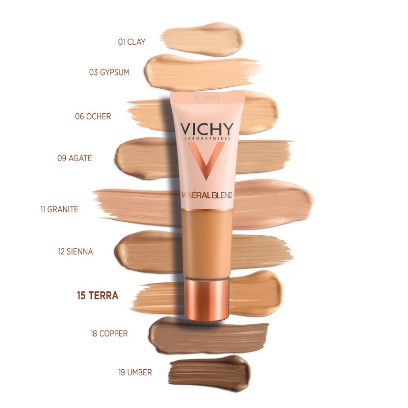 VICHY ενυδατικό MAKE UP mineral blend 15terra