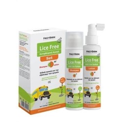 FREZYDERM Lice free set (lotion shampoo) 2x125ml