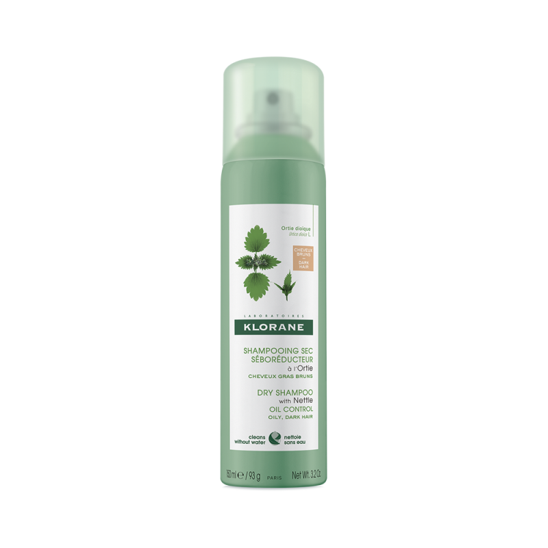 KLORANE DRY SHAMPOO ΓΙΑ ΣΚΟΥΡΑ ΛΙΠΑΡΑ ΜΑΛΛΙΑ