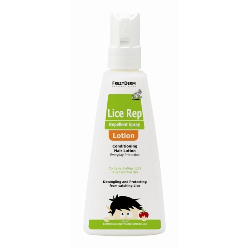 FREZYDERM Lice rep spray extreme repellent προληπτική αντιφθειρκή λοσιόν 150ml