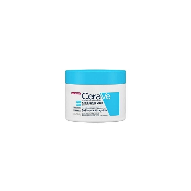 CeraVe SA smoothing cream με 10% urea για πολύ ξηρό και ταλαιπωρημένο δέρμα 340g