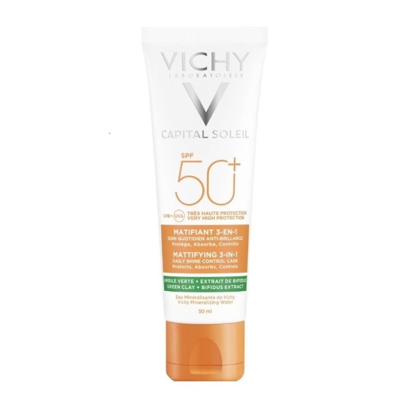 VICHY CAPITAL SOLEIL ΑΝΤΗΛΙΑΚΗ ΜΑΤ 3ΣΕ1 SPF50