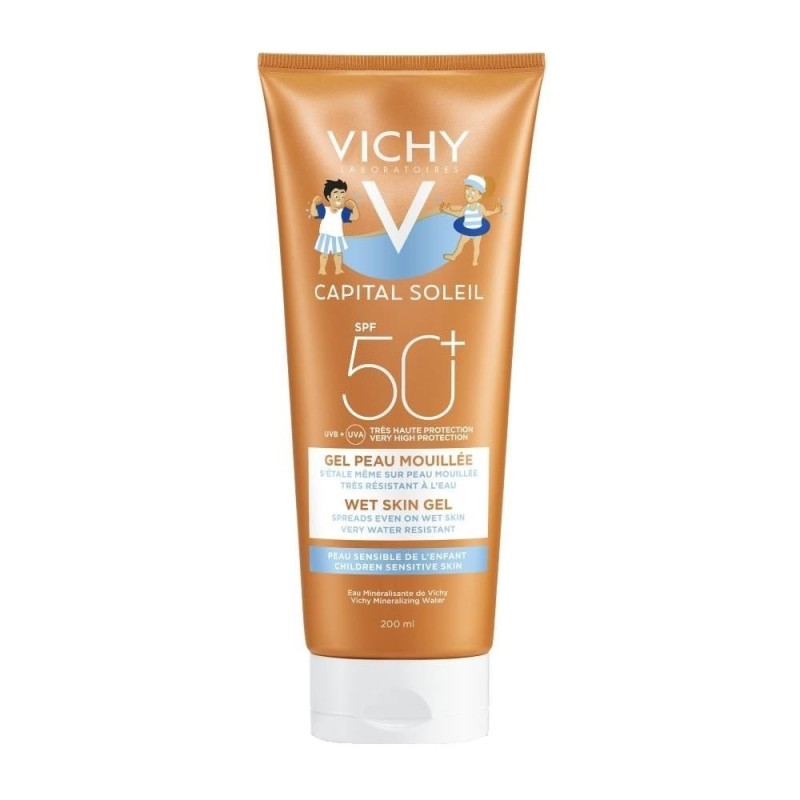 VICHY CAPITAL SOLEIL KIDS WET SKIN SPF50