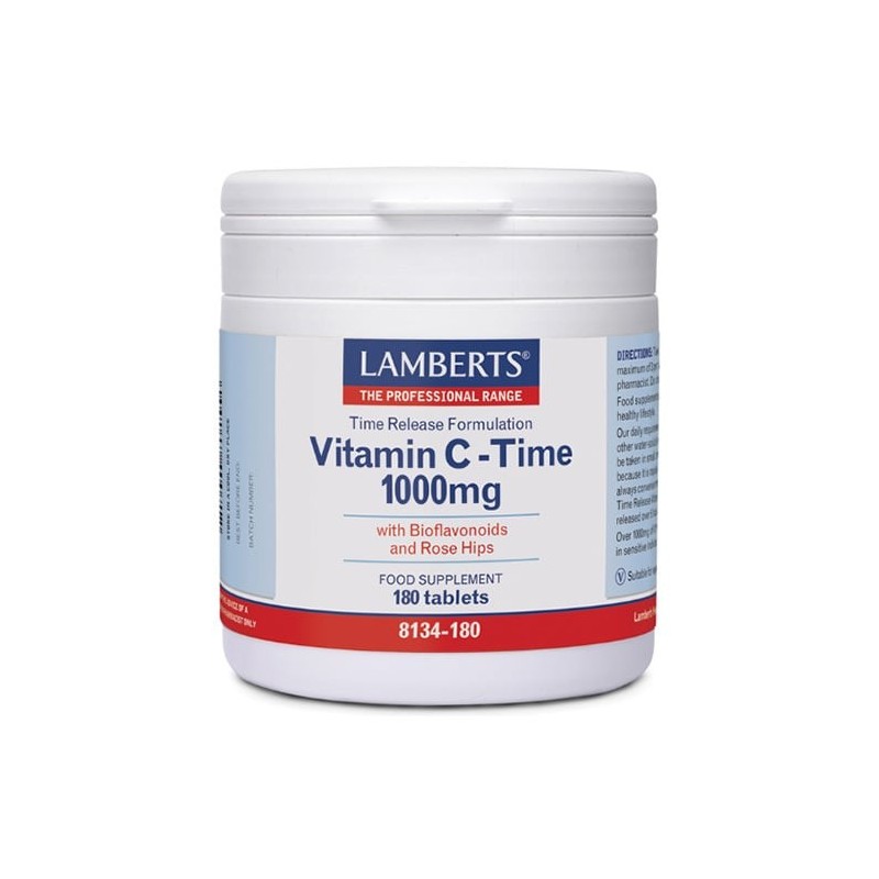 LAMBERTS Vitamin C-Time 1000mg 180 tabs