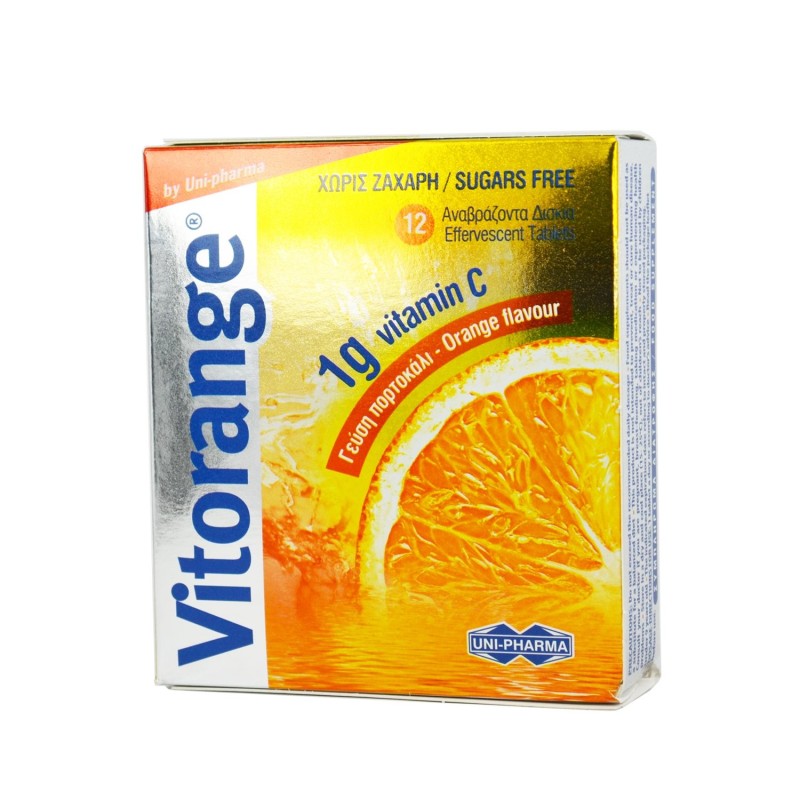 VITORANGE Βιταμίνη C αναβράζουσα 1.000mg