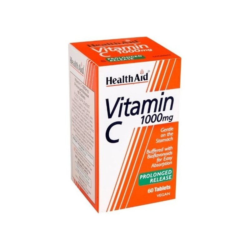 HEALTH AID Vitamin C 1000mg PROLONGED RELEASE 60 Ταμπλέτες