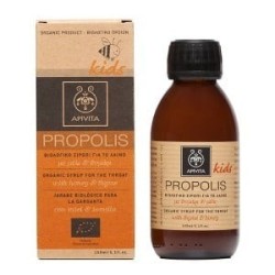 APIVITA Propolis kids - βιολογικό σιρόπι λαιμού με μέλι & θυμάρι 150ml