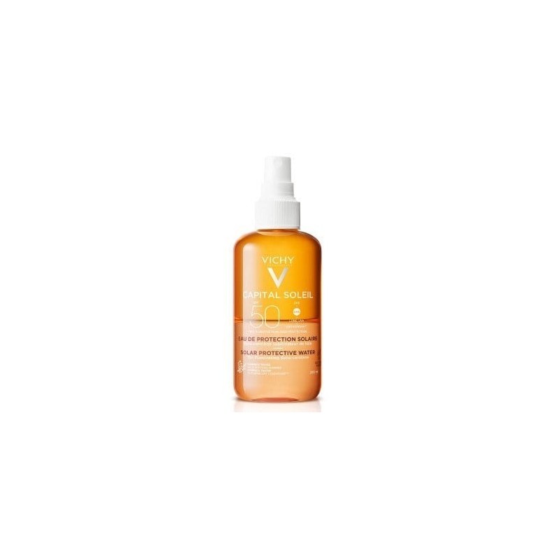 VICHY CAPITAL SOLEIL SPF50 ΛΑΜΠΕΡΟ ΜΑΥΡΙΣΜΑ