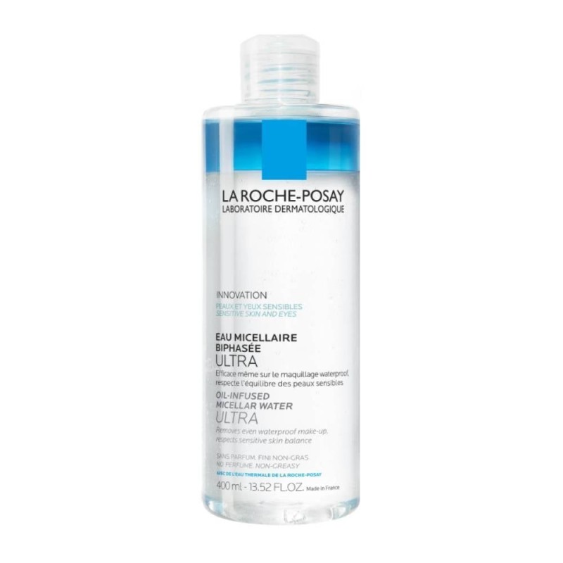 LA ROCHE-POSAY Eau micellaire biphase ultra 400ml