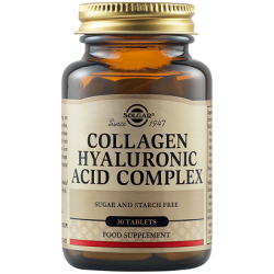 SOLGAR Collagen Hyaluronic Acid Complex 30 tabs