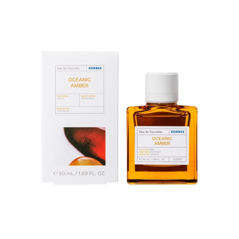 KORRES EAU DE TOILETTE ΑΝΔΡΙΚΟ ΑΡΩΜΑ OCEANIC AMBER