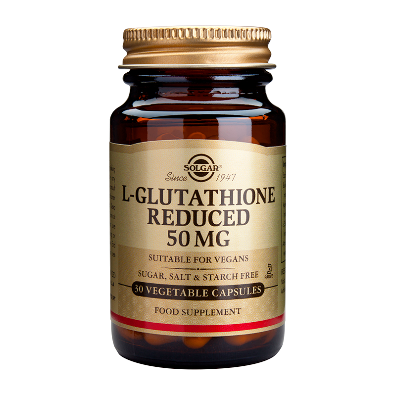 SOLGAR L-GLUΤΑTHIONE 50mg 30caps