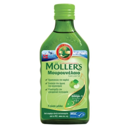 MOLLERS Μουρουνέλαιο γεύση Μηλο 250ml