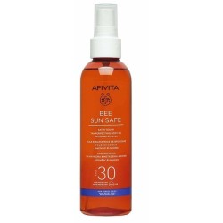 APIVITA BEE SUN SAFE ΛΑΔΙ για λαμπερό μαύρισμα Spf30