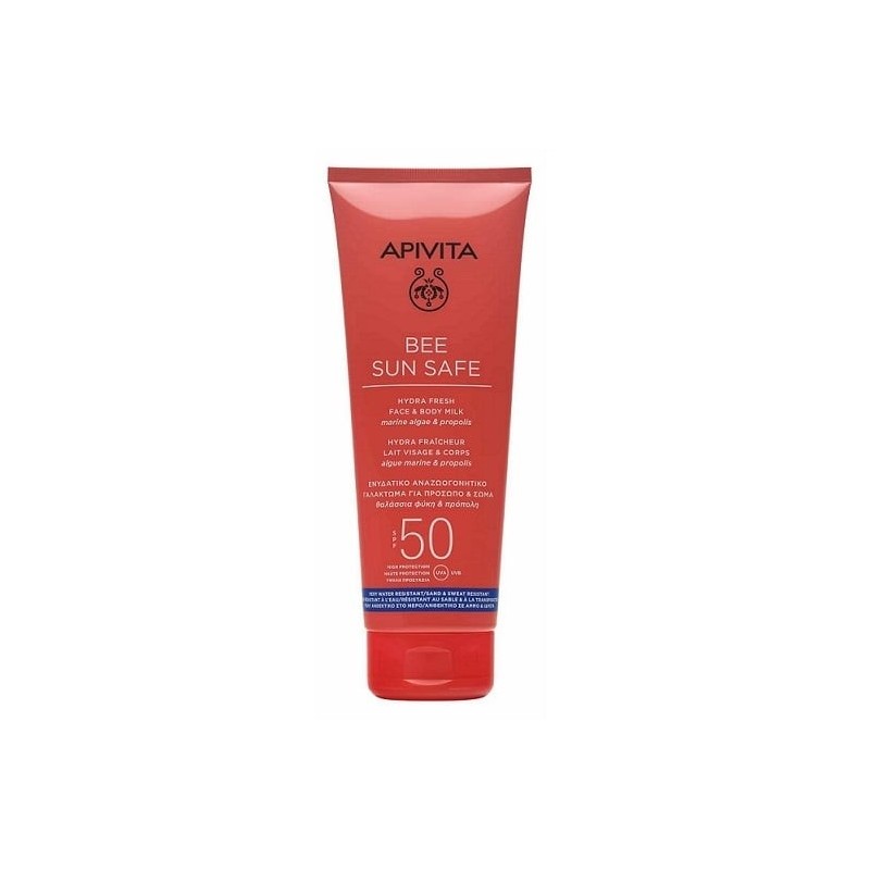 APIVITA Bee sun safe αντηλιακό γαλάκτωμα Spf50