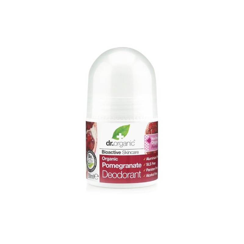 DR ORGANIC Deodorant Pomegranate