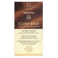 Apivita βαφή μαλλιών color elixir Ν8.4 Ξανθό Ανοιχτό Χάλκινο