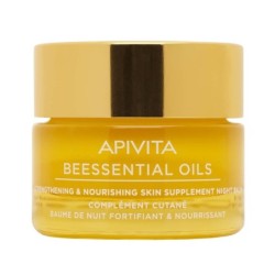 APIVITA Beessential Oils Balm νύχτας προσώπου που θρέφει