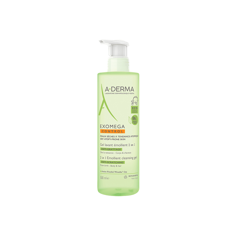 ADERMA EXOMEGA Control Gel Lavant Emollient - 500ml