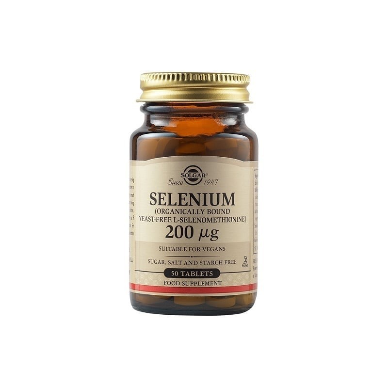 SOLGAR Selenium 200mg 50tabs