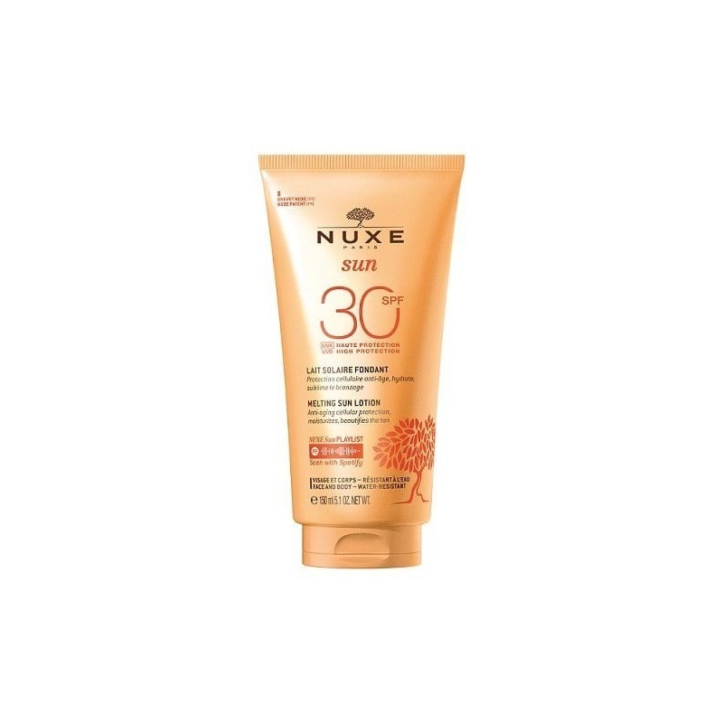 NUXE Sun αντηλιακό γαλάκτωμα προσώπου-σώματος Spf30