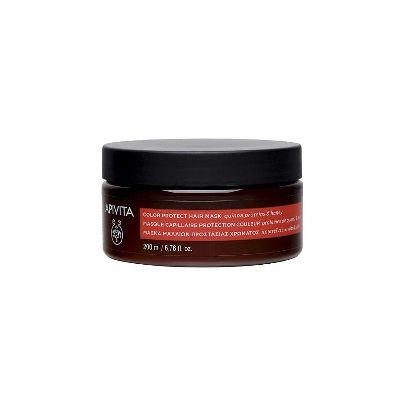 APIVITA Μάσκα μαλλιών προστασίας χρώματος