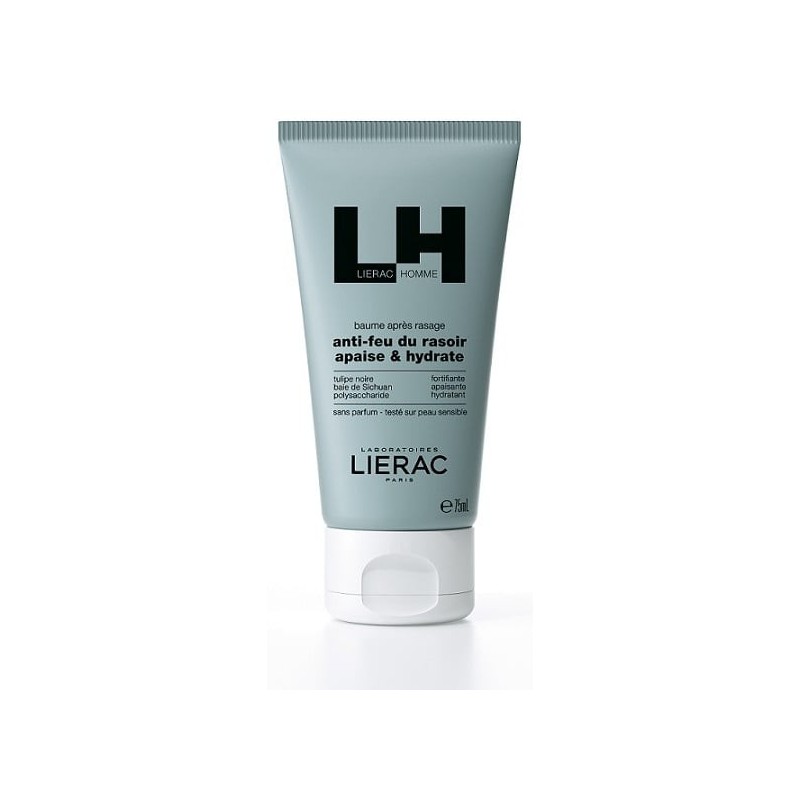 LIERAC Homme Baume Apaisant Apres Rasage 75ml