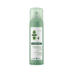 KLORANE Dry shampoo με γαλάκτωμα τσουκνίδας για λιπαρά μαλλιά 150ml