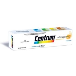 CENTRUM A-Z Effervescent με γεύση πορτοκάλι 20αναβράζοντα δισκία