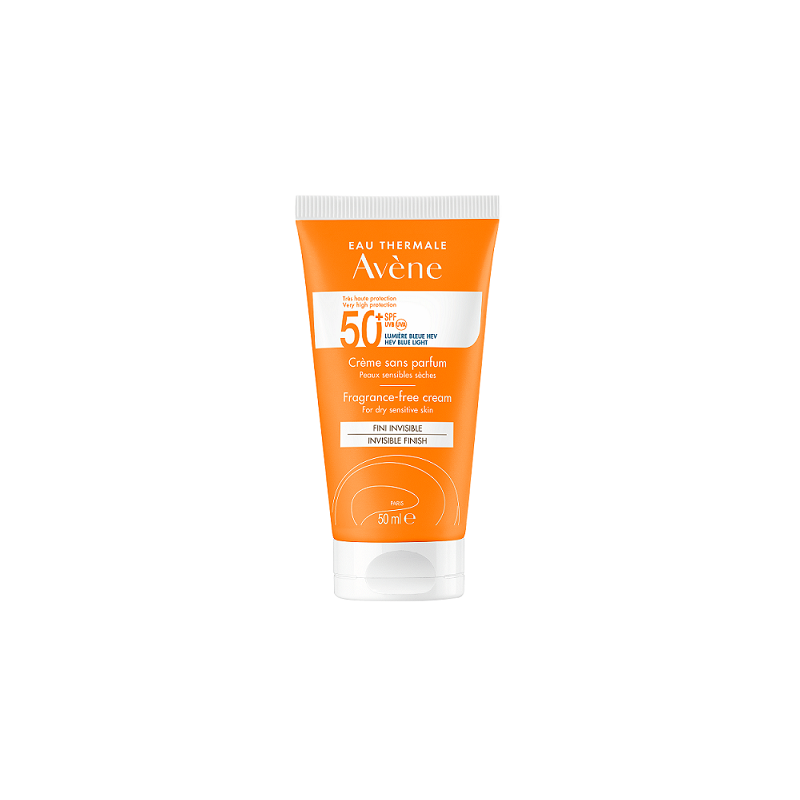 AVENE Αντηλιακή κρέμα χωρίς άρωμα Spf50 50ml