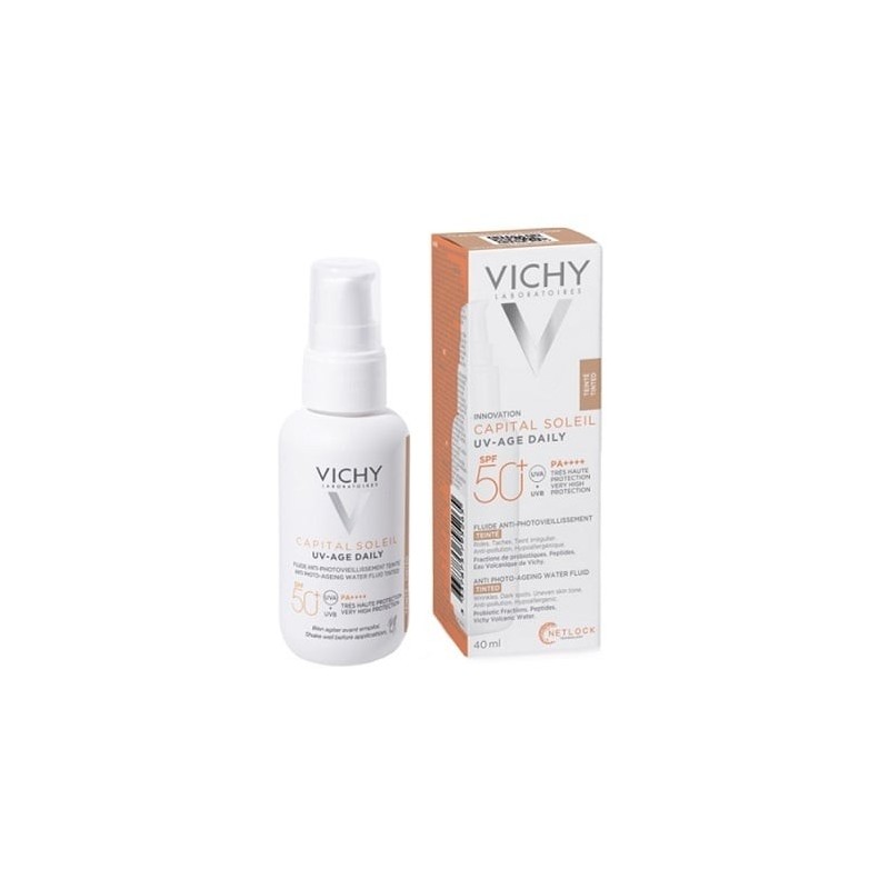 VICHY Capital soleil uv-age daily Spf50 με χρώμα 40ml