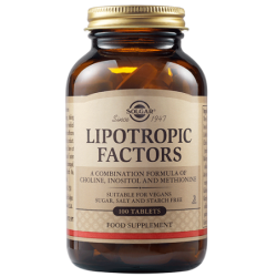 SOLGAR Lipotropic factors 100tablets