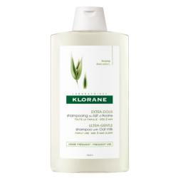 KLORANE Ultra-gentle shampoo με γαλάκτωμα βρώμης για όλη την οικογένεια από 3 ετών 400ml