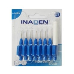 INADEN Interdental blister - μεσοδόντια βουρτσάκια μπλε 0,6mmΧ8